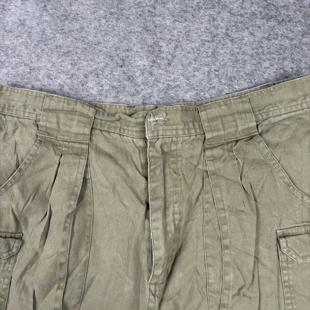 Ash Creek Trading Cargo Shorts Mens‎ 34 Green Utility Gorpcore Hiking Outdoor